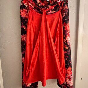 Fabletics - Strappy Racerback Dip Back Tank & Coordinating Leggings-New w/o Tags